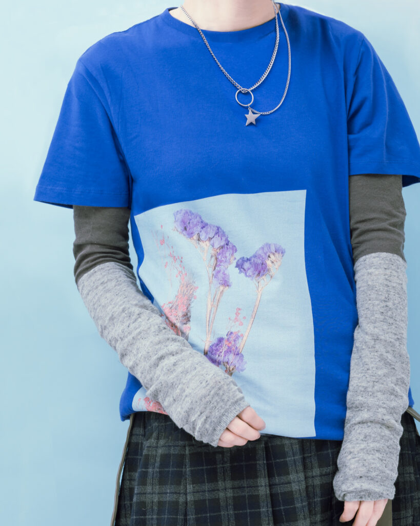 Flower フォトTシャツ 写真Tシャツ